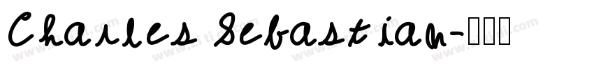 Charles Sebastian字体转换